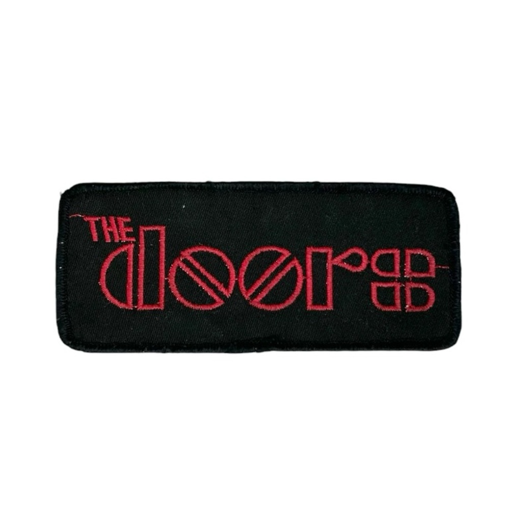 Vintage 1970s The Doors Black and Red Patch